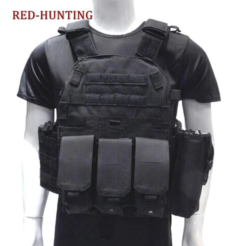 

Top sale Multicam Military Tactical Vest Body Molle Hunting Vest CS Outdoor Men's Vest Tactical Camouflage Waistcoat