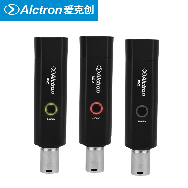 Alctron BX-2 portable Wireless Bluetooth V4.0 Receiver XLR interface Audio Converter Amplifier Audio Receiver plug and play