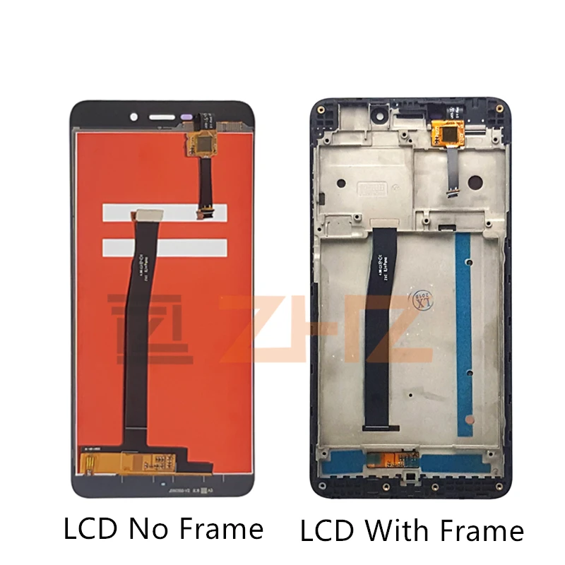 For Xiaomi Redmi 4A LCD Display Touch Screen Digitizer Assembly With Frame 4A Pro screen replacement repair parts