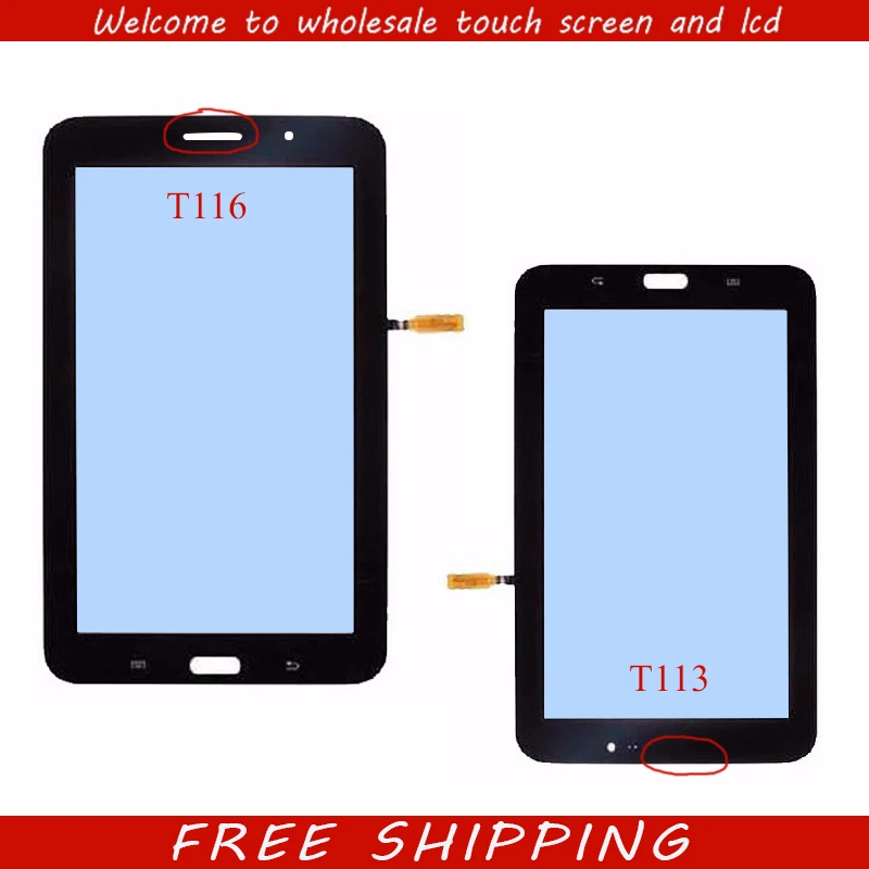 

For Samsung Galaxy Tab 3 Lite SM-T113 T113 SM-T116 T116 Touch Screen Digitizer Glass Panel Replacement