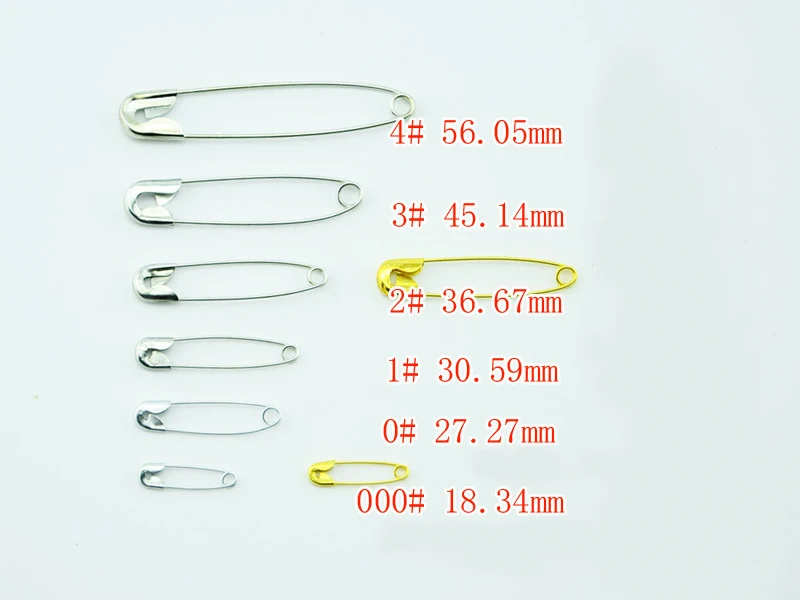 1000pcs 30mm Plated Silver/gold Safety Pins Pins Needles Hijab Pin For Hair/wedding/head/bridal Diy Accessories Large Findings