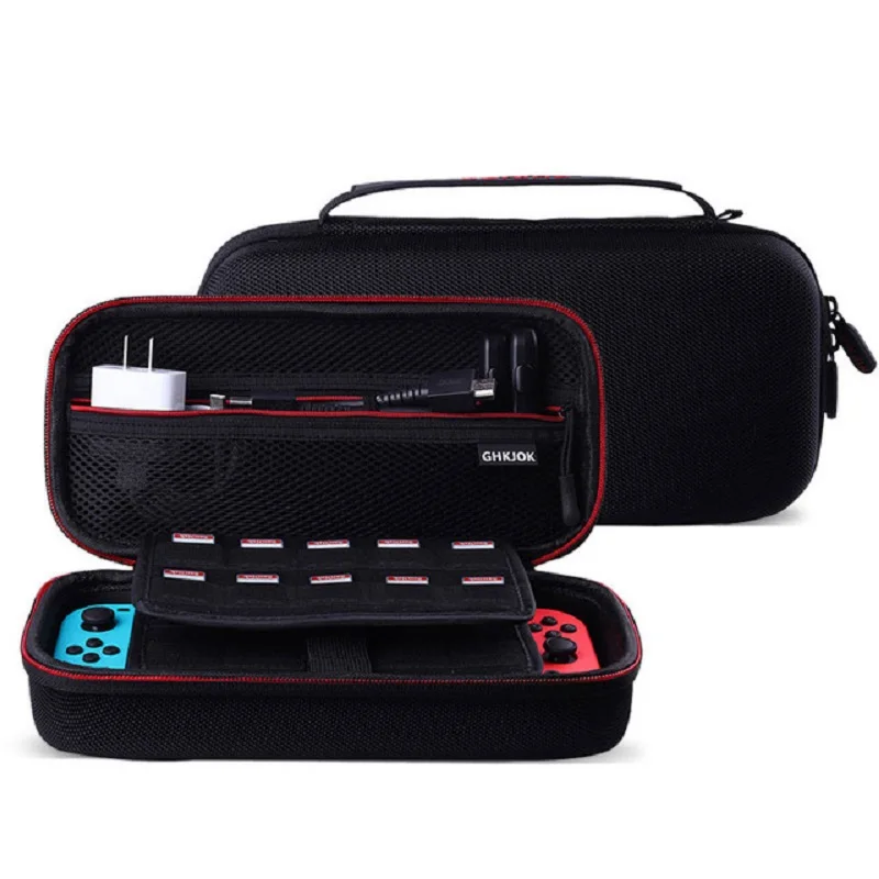 High quanlity Switch Storage Bag EVA Protective Hard Case Travel Carrying Game Console Handbag for Nintendo Switch