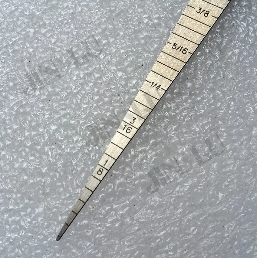 Trasporto Libero 1-15mm Conico di Saldatura Gage righello Prova Saldatore