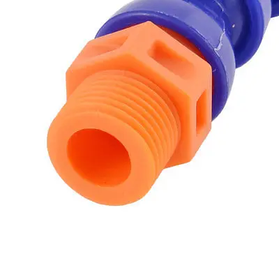 3/8BSP Filettatura Maschio Flessibile Acqua Olio Liquido di Raffreddamento Tubi Tubo Tubi 30 cm 2 pz
