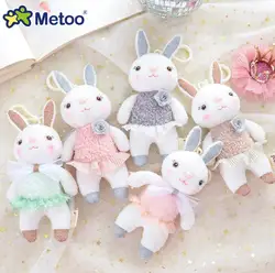18cm Metoo Doll Stuffed Toys Plush Animals Kids Toys for Girls Children  Kawaii Baby Plush Toys Cartoon Angela Rabbit Soft Toys