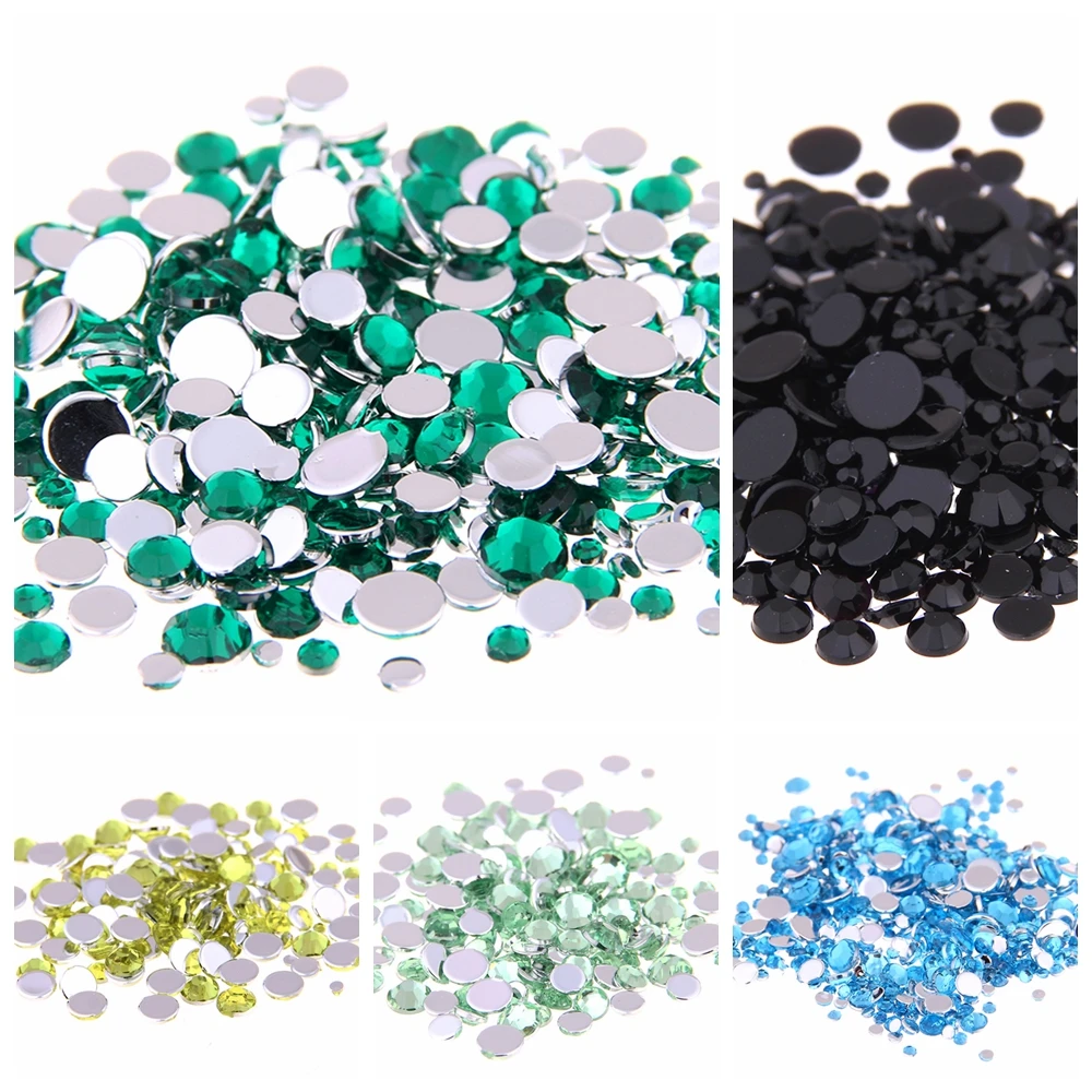 

1.5mm 10000pcs Nail Rhinestones for Shoes Clothing Decorations High Shine Sparkling Fashion Nail Art Decorations