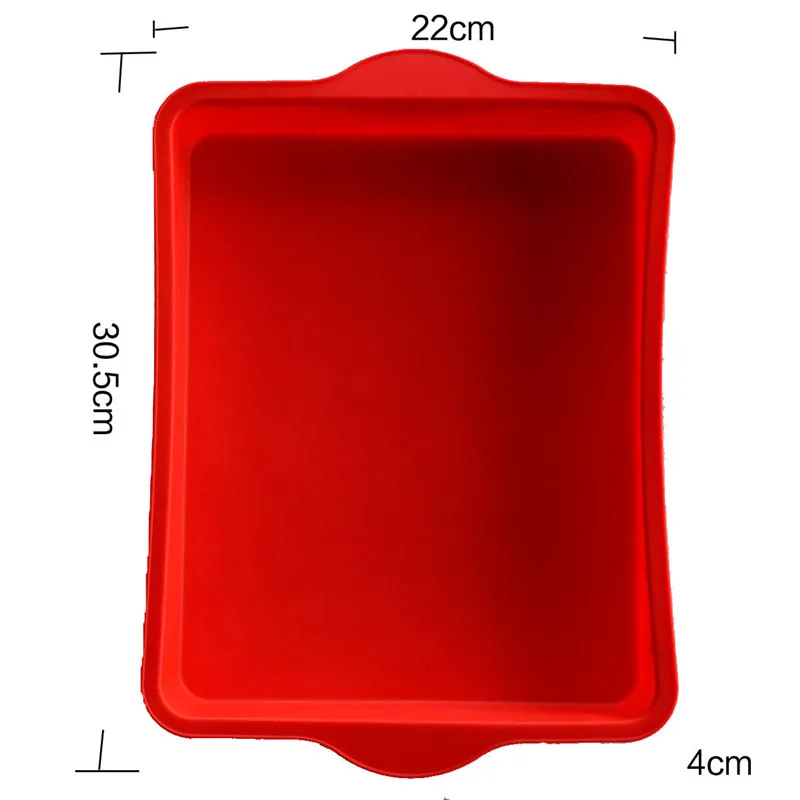 Non-stick Square Silicone Cake Mold Cake Pan Baking Pans Bakeware DIY Cake Tools