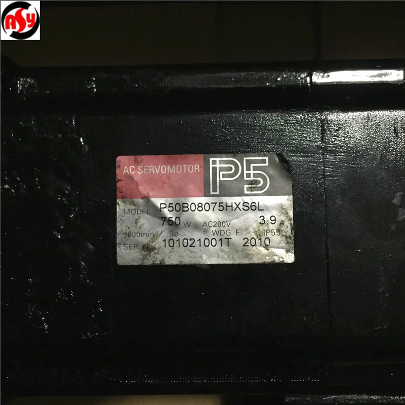 

Tested running AC SERVO MOTOR P50B08075HXS6L