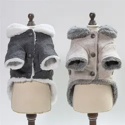 Winter Soft Pet Dog Coat Clothing Warm Small Dog Clothes Winter Puppy Jacket For Pet Dogs Cat Apperal ropa para perro XXL 2025