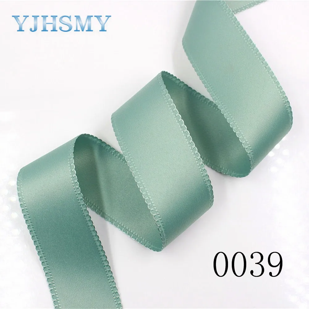 YJHSMY C-18130-224,38 mm 5 yards Solid color bilateral Embossing ribbons,Wedding decorative ribbons,gift wrap,DIY materials