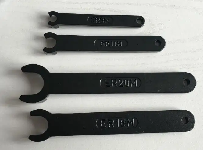 ER wrench CNC Collet wrench ER8M ER11M ER16M ER20M Extension Rod wrench M type