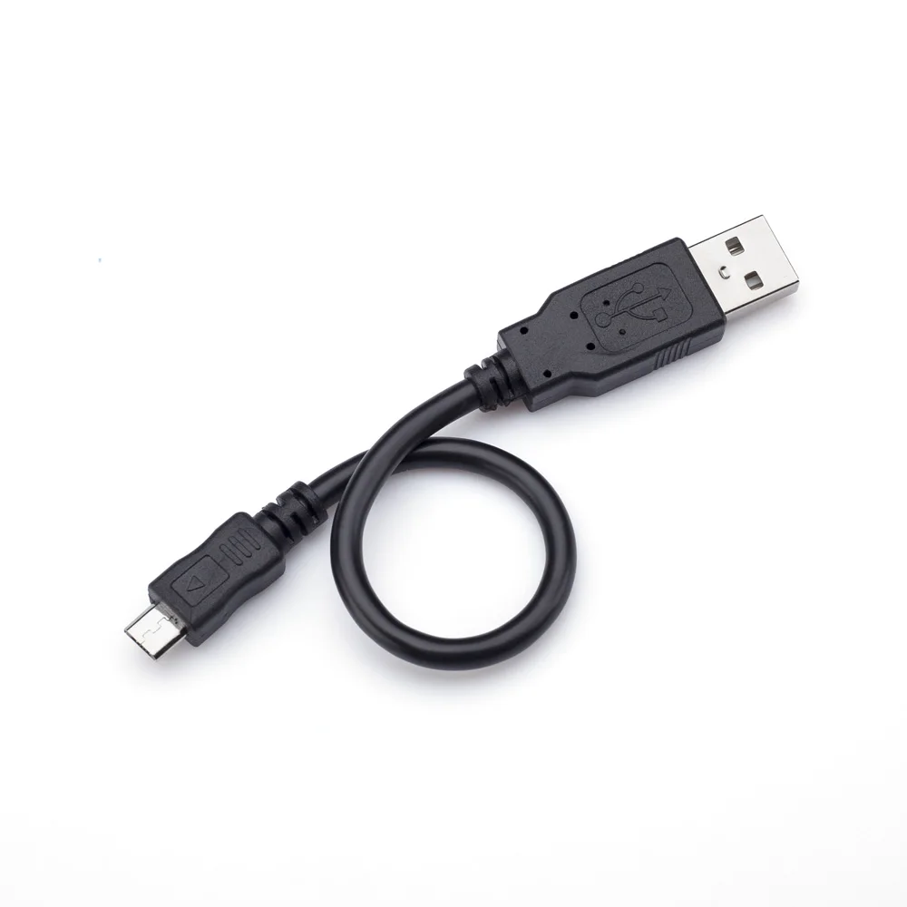 LBSC 5-PACK 6 inch USB 2.0 A Type Male naar Micro-B Mannelijke Lading & Sync Kabel