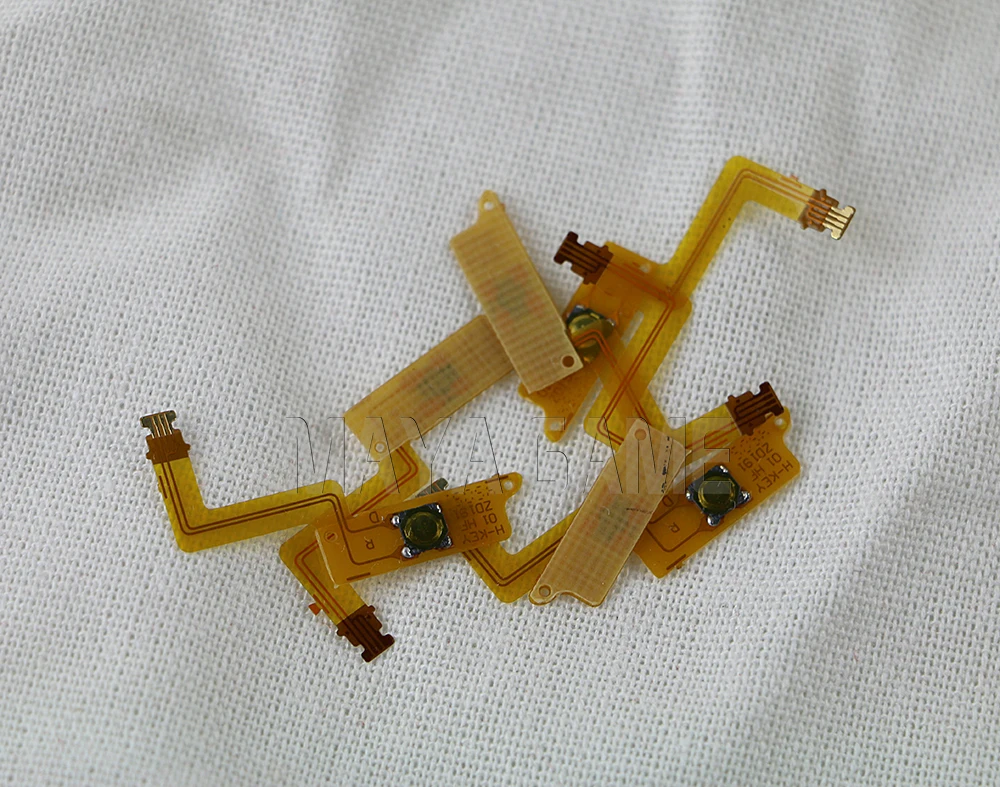 50 قطعة زر التبديل المنزلي كابل مرن للوحة المفاتيح لـ 3DSXL 3DSLL الجديد