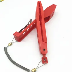 ABS Plastic Fishing Folidge Controller MC Folidge Peche Fishing Grip Fish Lanyard Clip Lock Switch Tightening Holder Gripper