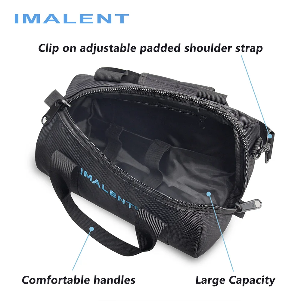 IMALENT Original Flashlight Handbag, Fashional Outdoor Casual Bags for MS18/SR16/MS12MINI/MR90/DX80 Accessoriy Bag