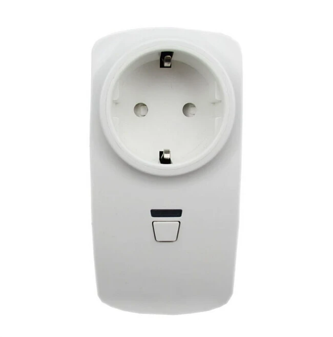 433mhz  RF Remote control socket switch AC 110V  220V European EU standard socket with button transmitter