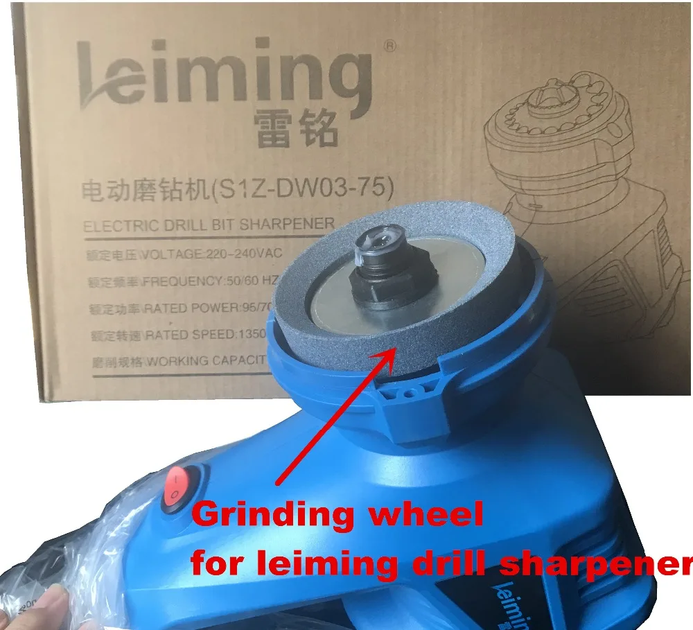 1pc Original grinding wheel for Leiming brand electric drill bit sharpener abrasives