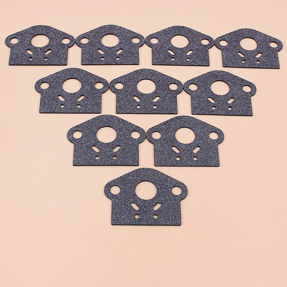 10Pcs/lot Carburetor Gasket For Walbro WYJ-138 WYK-186 SHINDAIWA T242X T242 LE242 Echo SRM PB PAS 260 261 Trimmer Blower Engine