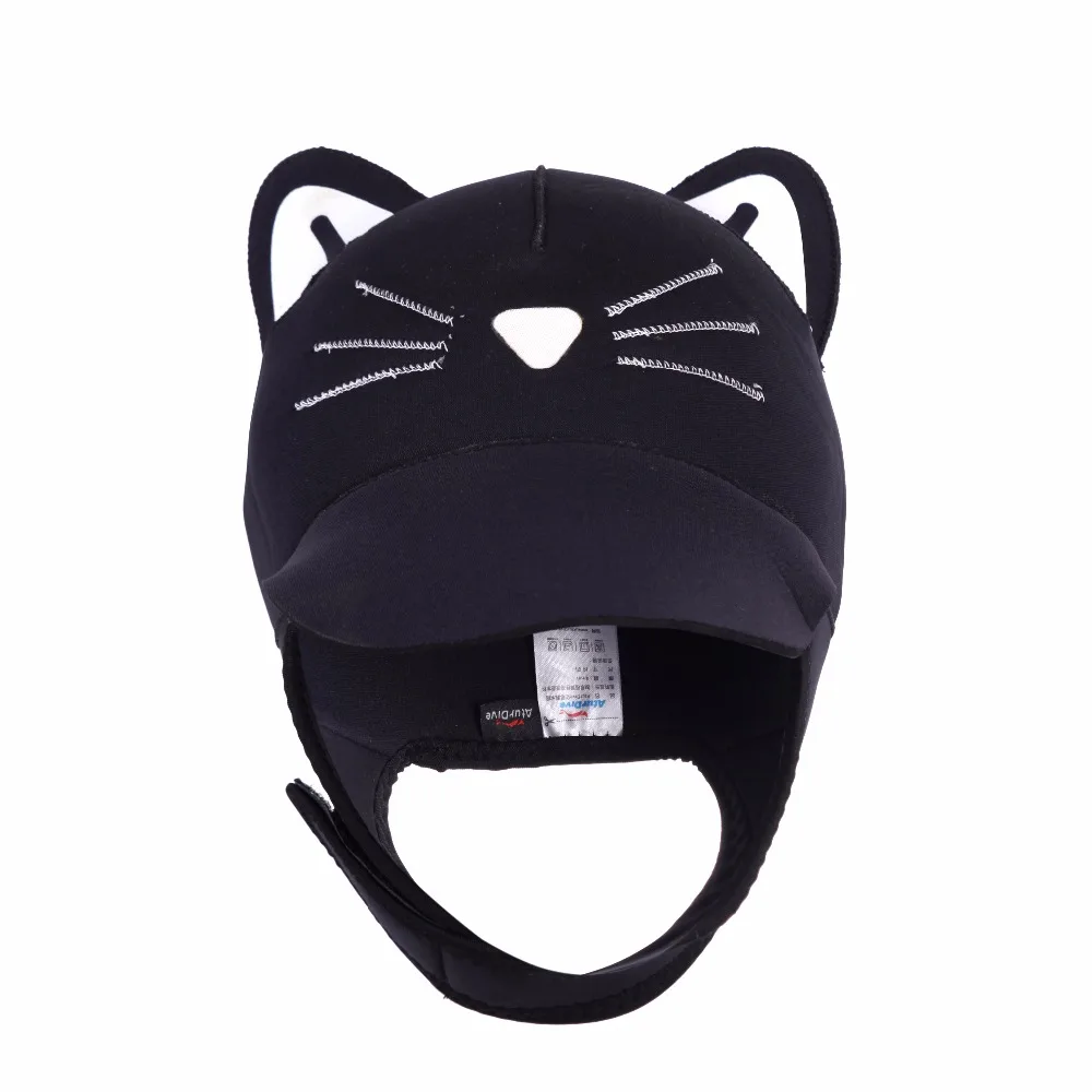 4mm Cartoon Cat Girl Mi Diving Cap Cat Mi Headgear Snorkeling Sunscreen Duck Tongue Diving Cap