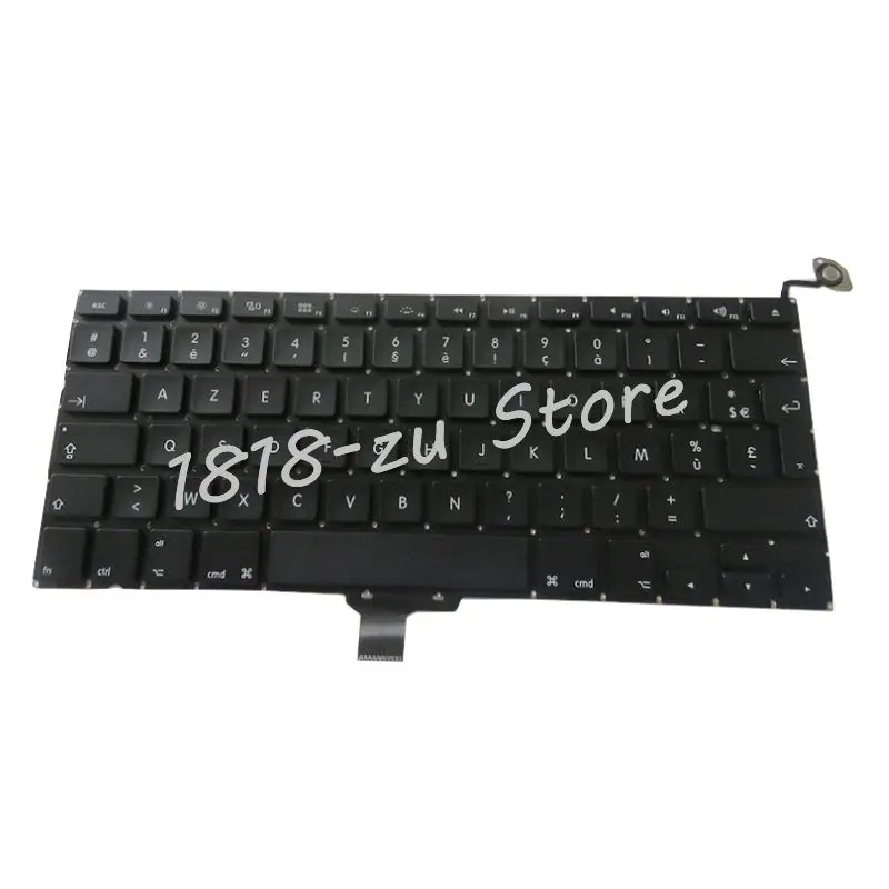 New French Laptop Keyboard 2009-2012 For Apple Macbook Pro A1278 MC700 MC724 MD313 MD314 FR Keyboard Replacement BLACK