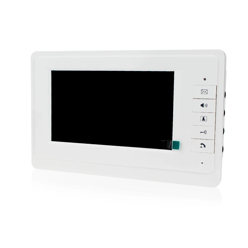 Smart Home Video Intercom Doorbell System 7 inch TFT- LCD Monitor Screen Door Phone with LED Night Vision Outdoor Camera