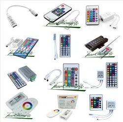 3Key 8Key 10key 24Key 40key 44 Key Music RGB RGBW IR RF Remote Double Lines Controller For 3528 5050 RGB Led Strips