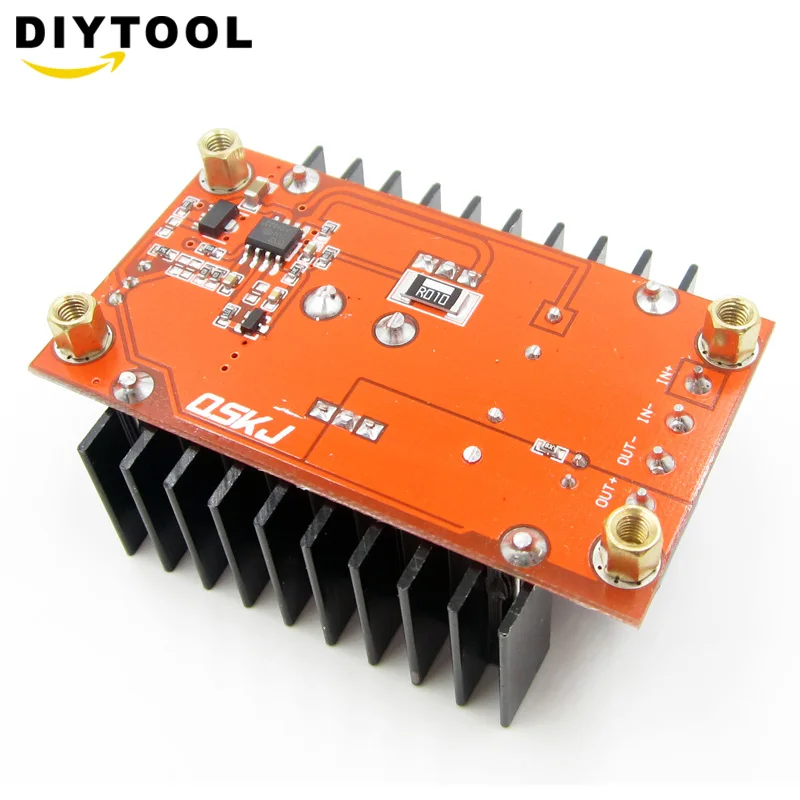 DC-DC Converter Boost Power Supply Step Up Module 10-32V To 60-97V 100W Voltage Continuously Adjustable