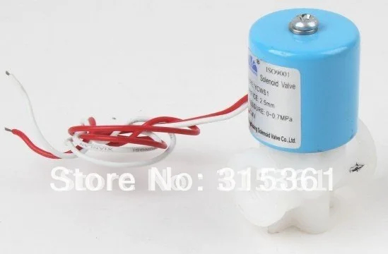 

Free Shipping 1/4" Electric Solenoid Valve 12-Volt DC, N/C, RO, Air, Water BBTF 12VDC