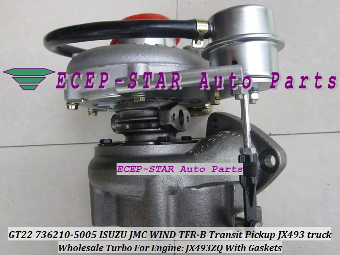 Turbo Oil Cooled GT22 736210 736210-0007 736210-5007 736210-5009 736210-5003 Turbine Turbocharger For JMC Truck 1118300SBJ 63kw