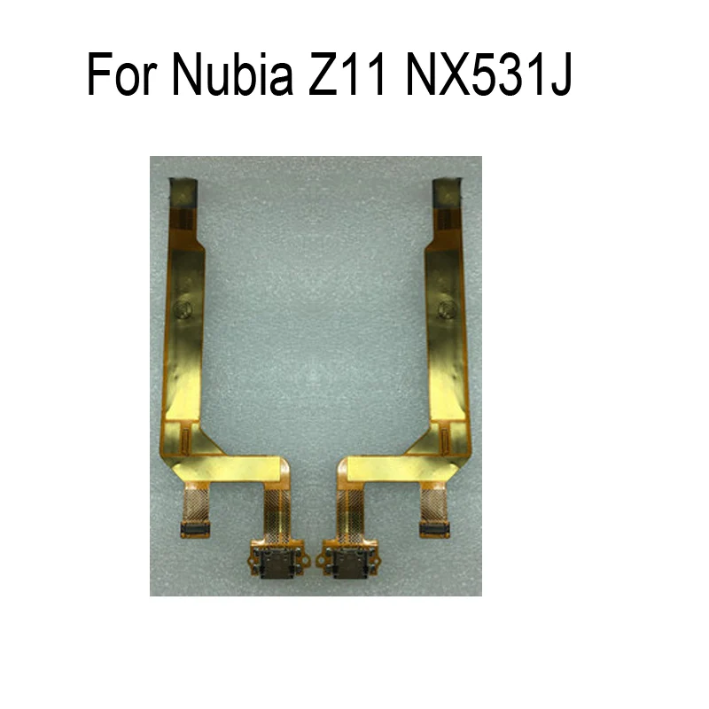 New USB Charging Flex For Nubia Z11 NX531J Charger Port Dock Connector Flex Cable For Nubia Z 11 NX531J Replacement Repair Parts