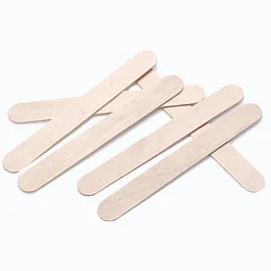 10pcs Approx Wooden Body Hair Removal Sticks Wax Waxing Disposable Sticks Beauty Toiletry Kits Wood Tongue Depressor Spatula New