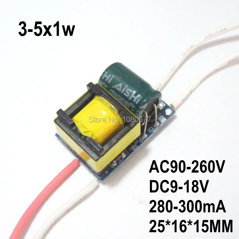 10pcs 280mA 300mA Constant Current LED Driver 3W 5W 7W 10W 20W 30W 36W 50W 1-3x1w 4-7x1w 8-15x1w 18-36x1w Lighting Transformer