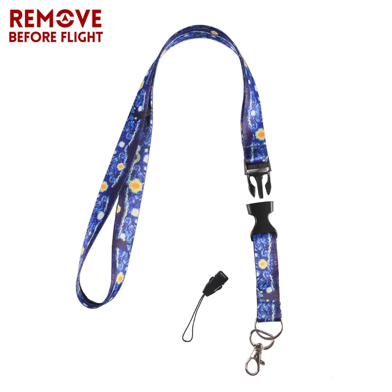 Remove Before Flight Lanyards for Key Neck Strap Card Badge Gym Key Chain Lanyard Key Holder DIY Hang Rope Keychain Lanyard