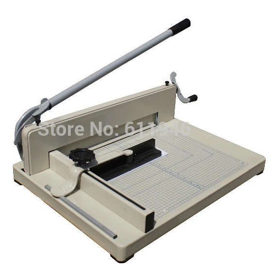 

858-A3 Desktop Stack Paper Cutter Manual A3 Size Cutting Machine Paper Trimmer