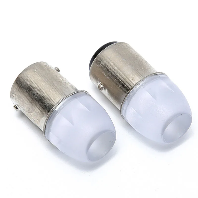 

WTS 100Pcs 1157 ba15d 3SMD 5630 Flood lens car led BA15S turn signal yellow light 1157 brake stop light lamp for auto styling