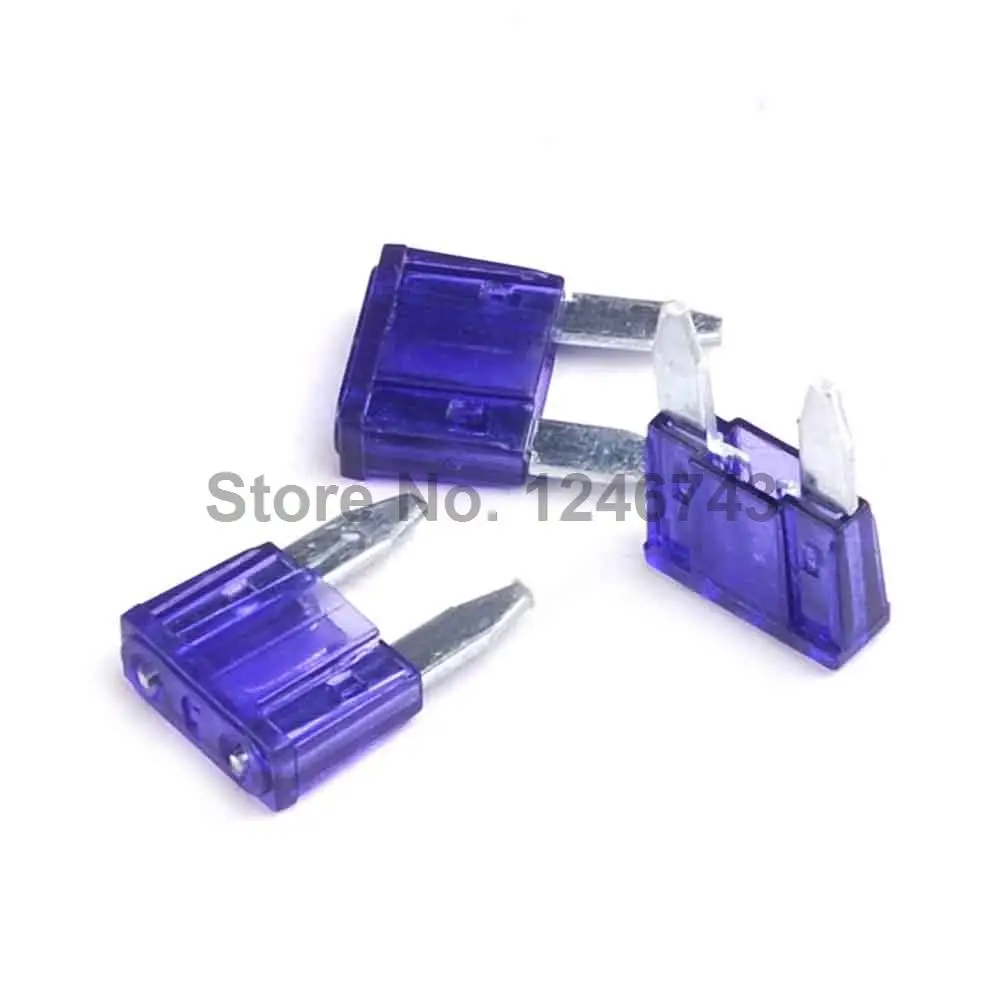 20PCS 3A ATM Mini Fuse Auto Car Boat Motorcycle Blade