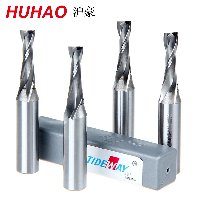 

1/2*2*6 Carbide Woodworking Insert Router Bit Tungsten Steel 2 Flute End Milling Cutter TCT Wood Cutter Tideway 3170