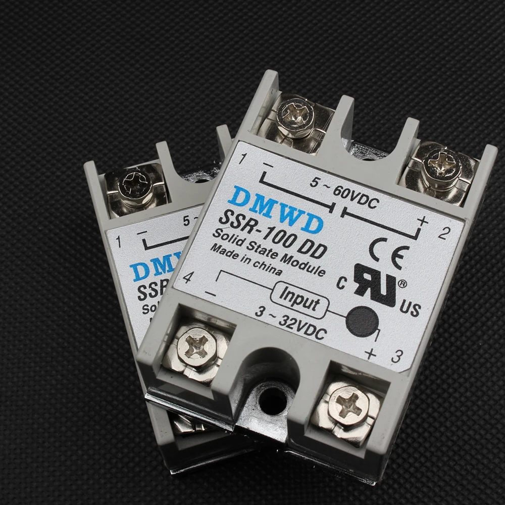 TOP BRAND DMWD solid state relay SSR-100DD 100A 3-32V DC TO 5-60 DC SSR 100DD relay solid state