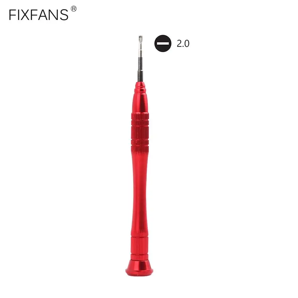 FIXFANS Precision 2.0mm Flat Head Slotted Magnetic Screwdriver for Vape DIY Tool Electronic Cigarette Accessories