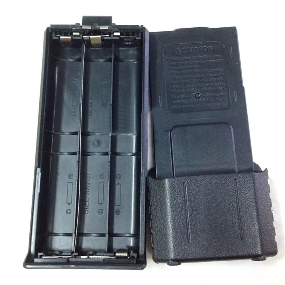 Extended 6X AA Battery Case For BAOFENG UV5R 5RA 5RB 5RA+ BL-5L Two Way Radio For Baofeng Feng Walkie Talkie Accessories