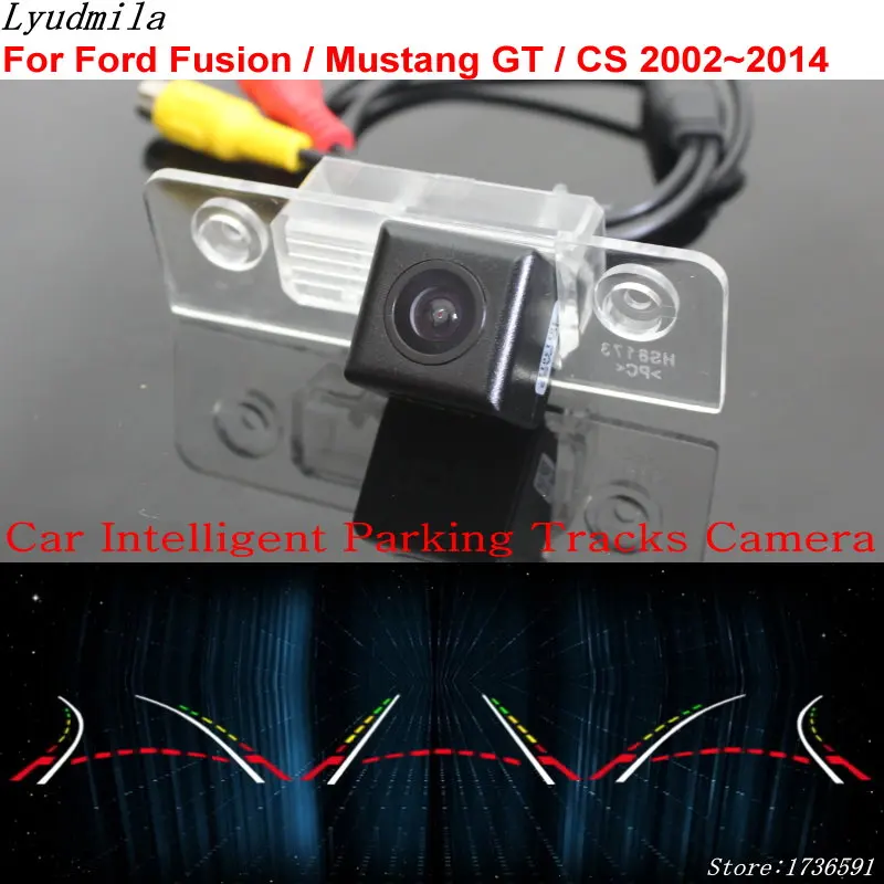 

Car Intelligent Trajectory Parking Tracks Camera FOR Ford Fusion / Mustang GT / CS 2002~2014 / Back up Reverse Rear View Camera