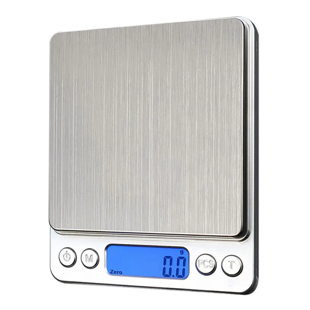 AJY 1000g/0.1g Portable Mini Electronic Digital Scales Pocket Case Postal Kitchen Accurate Weight Balanca Digital Scale