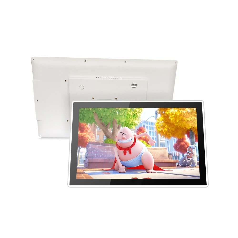 21.5 inch layar lebar tablet industri panel pc android depan tahan air