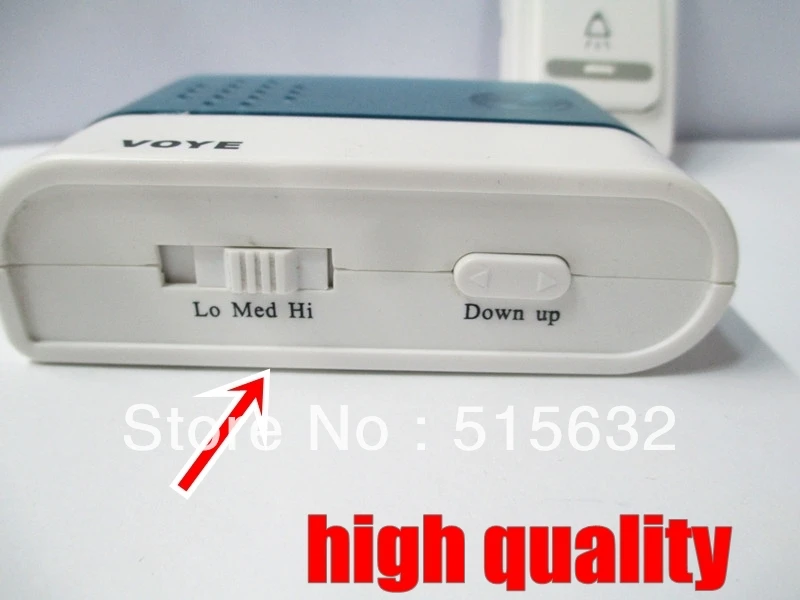 New Loud Features volume control 38 Tunes Songs Wireless Doorbell Door bell with Remote Control