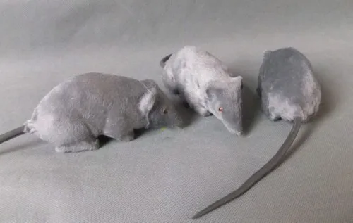 new simulation mouse polyethylene&furs mouse model about 10x5cm