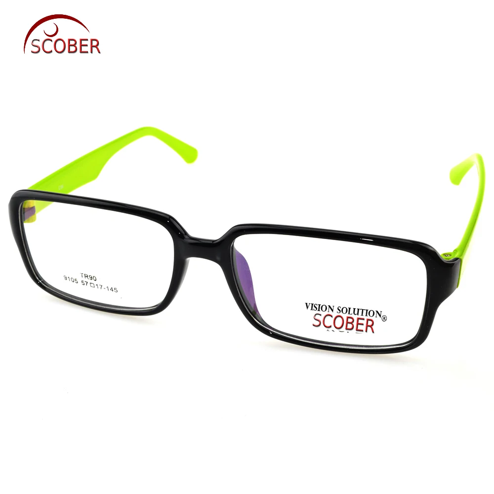 

Gafas = Scober Tr90 Ultralight Retro Largest Frame Spectacles Custom Made Prescription Lens Myopia Reading Glasses Photochromic