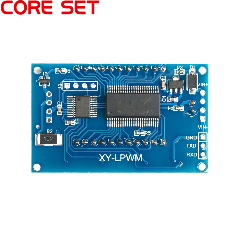 1Hz-150 Khz Generatore di Segnale PWM Bordo Modulo Funzione di Frequenza Degli Impulsi Duty Cycle Regolabile TTL Modulo Display LCD 3.3 V-30 V