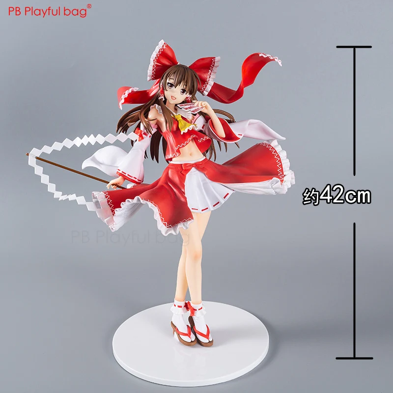 1/4 Huge Size Hakurei Reimu figure 42CM PVC model Action figure New Doll Toys Anime collections Gifts send friends HC72