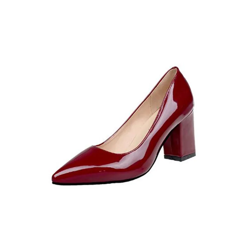 2022 Women's High Heels Sexy Bride Party mid Heel Pointed toe Shallow Mouth High Heel Shoes Women shoes big size 35-43