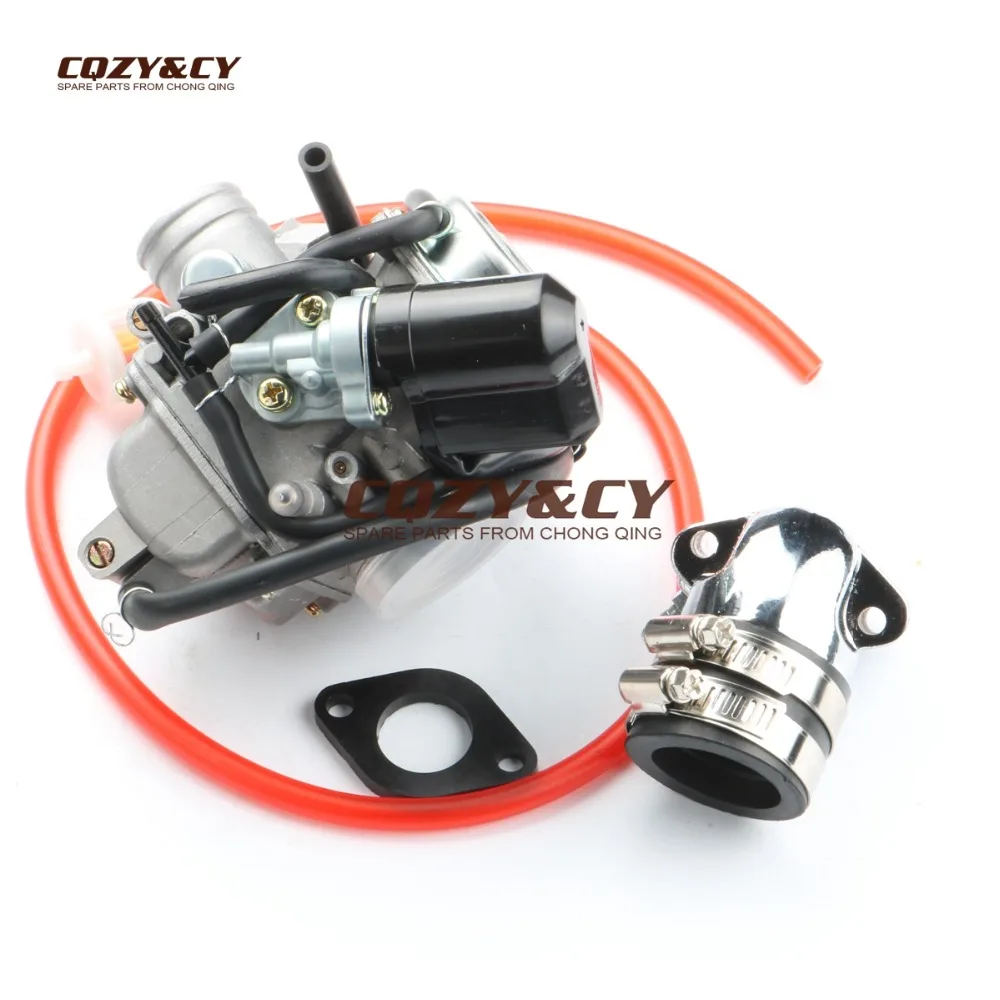 24mm PD24J Carburetor & High-performance manifold for Scooter Moped ATV QUAD GY6 125 150 152QMI 157QMJ